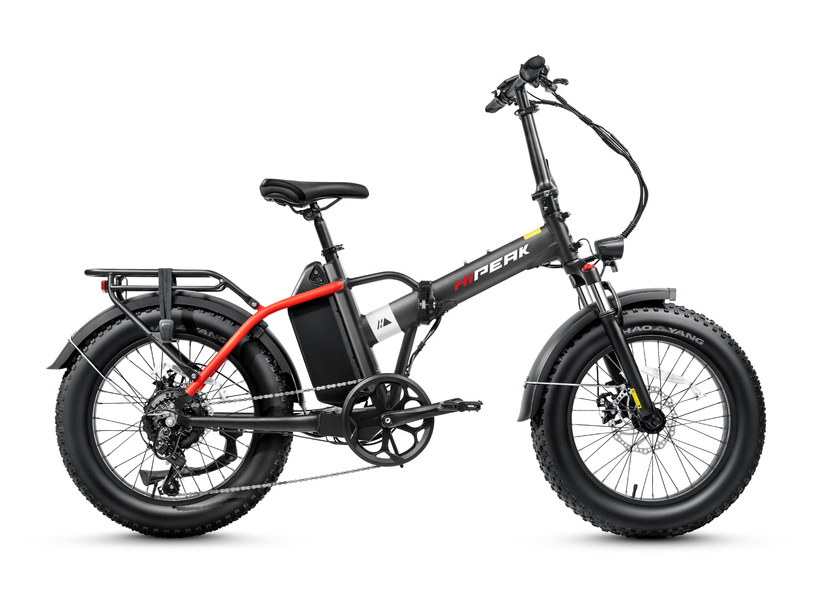 HiPEAK BONA 750W 48V 15Ah Step-Over Fat Tire Folding Electric Bike