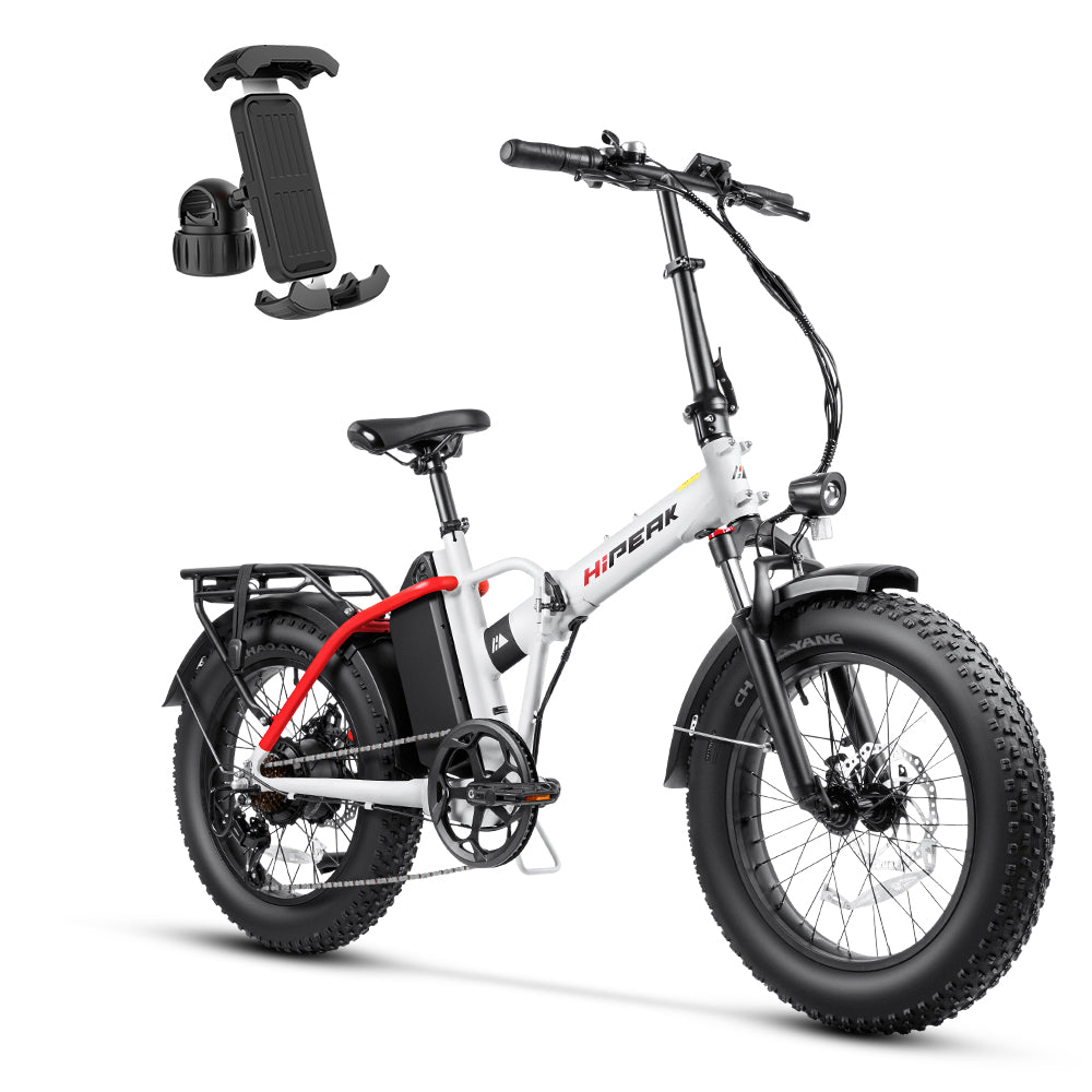 HiPEAK BONA 750W 48V 15Ah Step-Over Fat Tire Folding Electric Bike