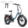 HiPEAK ELIAS 750W 48V 15Ah Step-Thru Fat Tire Folding Electric Bike