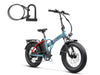 HiPEAK BONA 750W 48V 15Ah Step-Over Fat Tire Folding Electric Bike