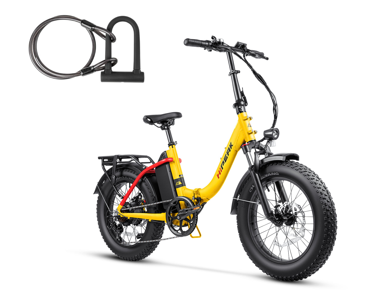 HiPEAK ELIAS 750W 48V 15Ah Step-Thru Fat Tire Folding Electric Bike