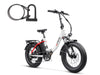 HiPEAK ELIAS 750W 48V 15Ah Step-Thru Fat Tire Folding Electric Bike