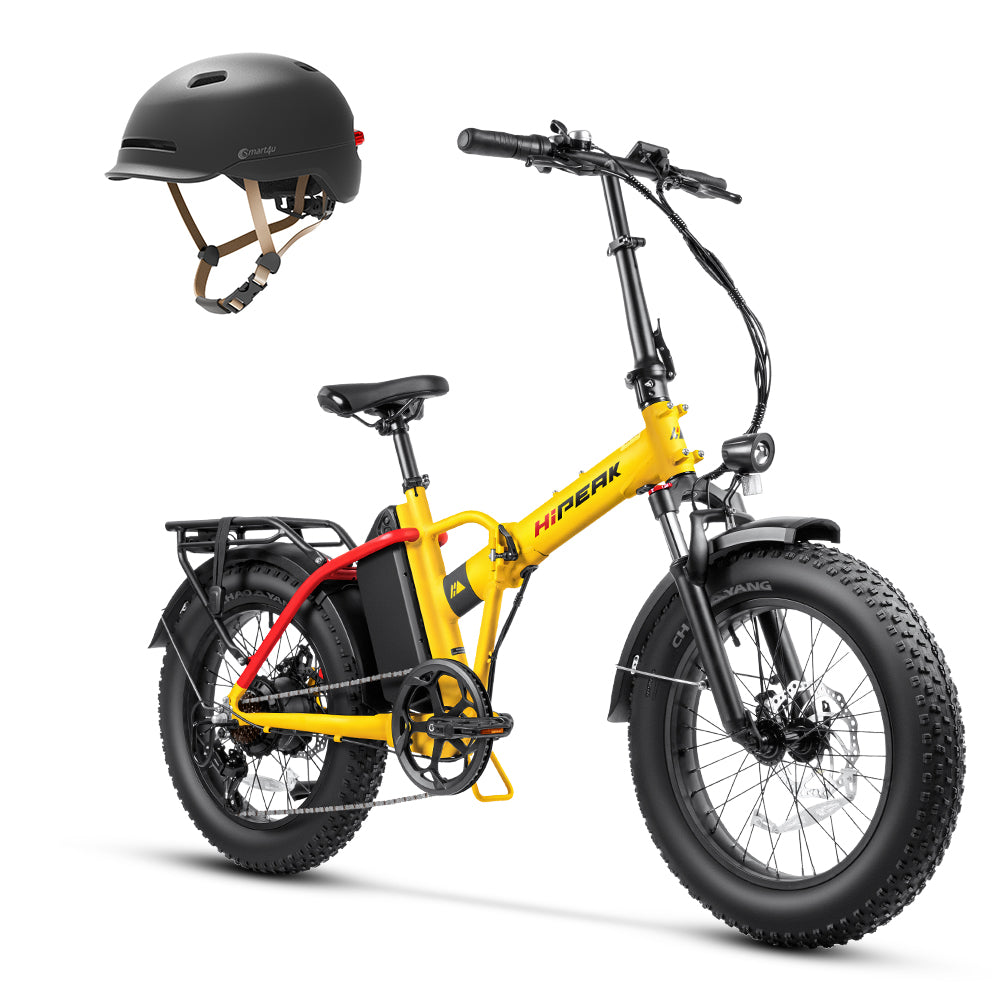 HiPEAK BONA 750W 48V 15Ah Step-Over Fat Tire Folding Electric Bike
