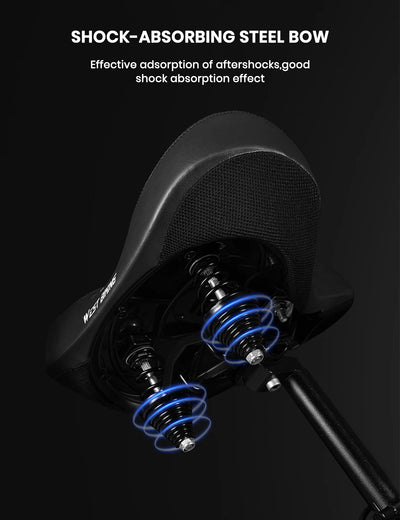 HiPeak Oversized Wide E-Bike Saddle