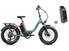 Combo Sale Folding E-bike with an Extra 48V 15Ah Battery