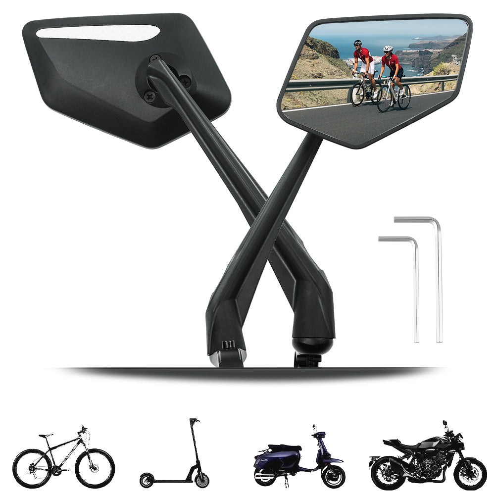 HiPEAK Oversized Bike Rearview Mirror