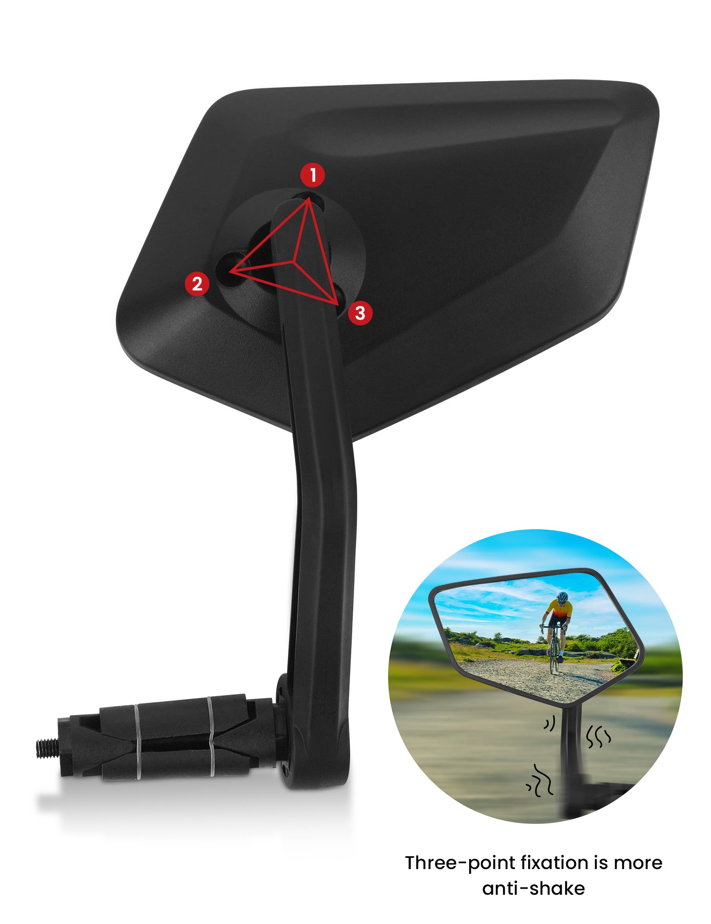 HiPEAK Mirror Bar End Bike Mirror