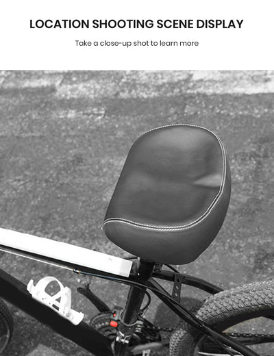 HiPeak Noseless Wide Large Bike Saddle