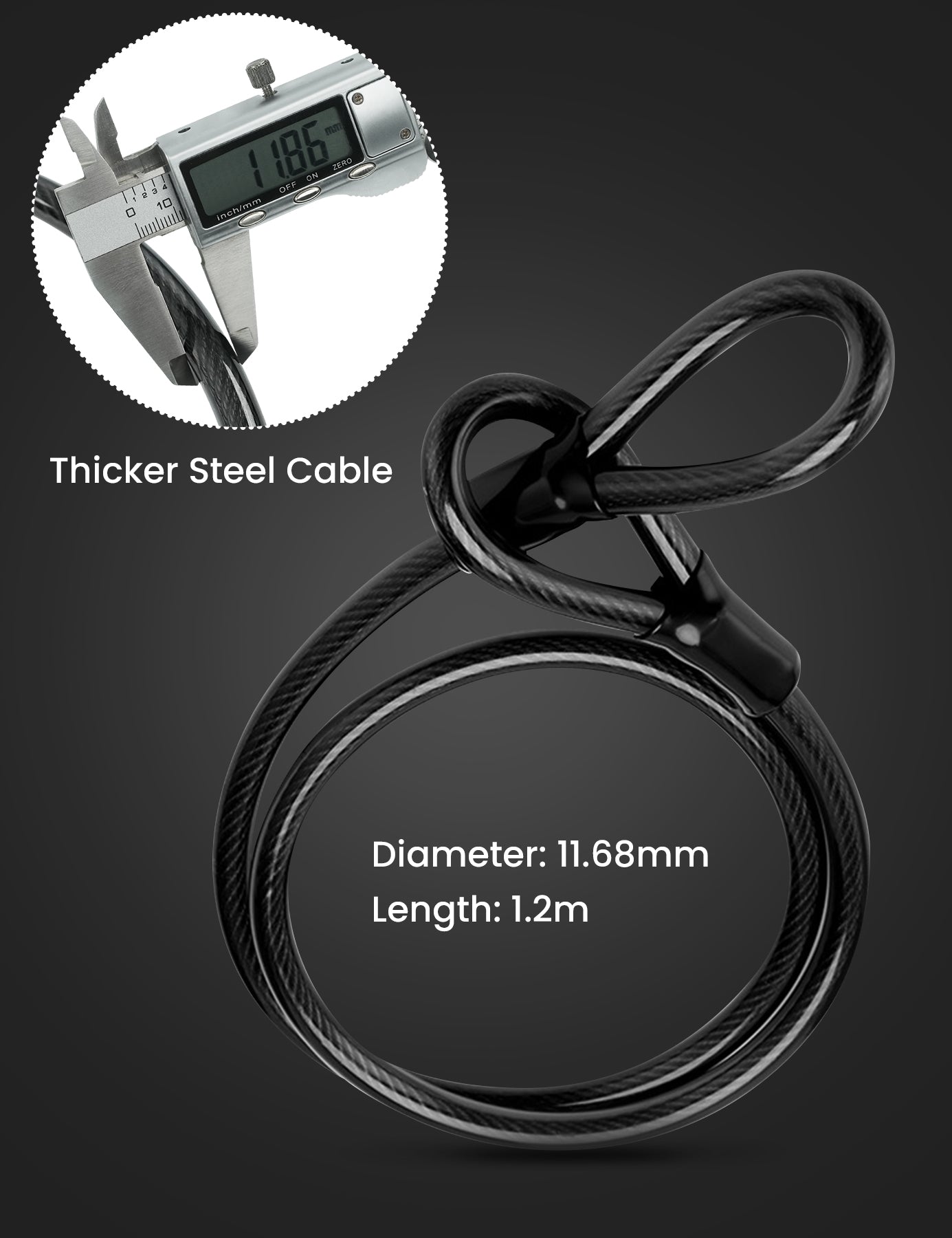 HiPEAK Bike U Lock