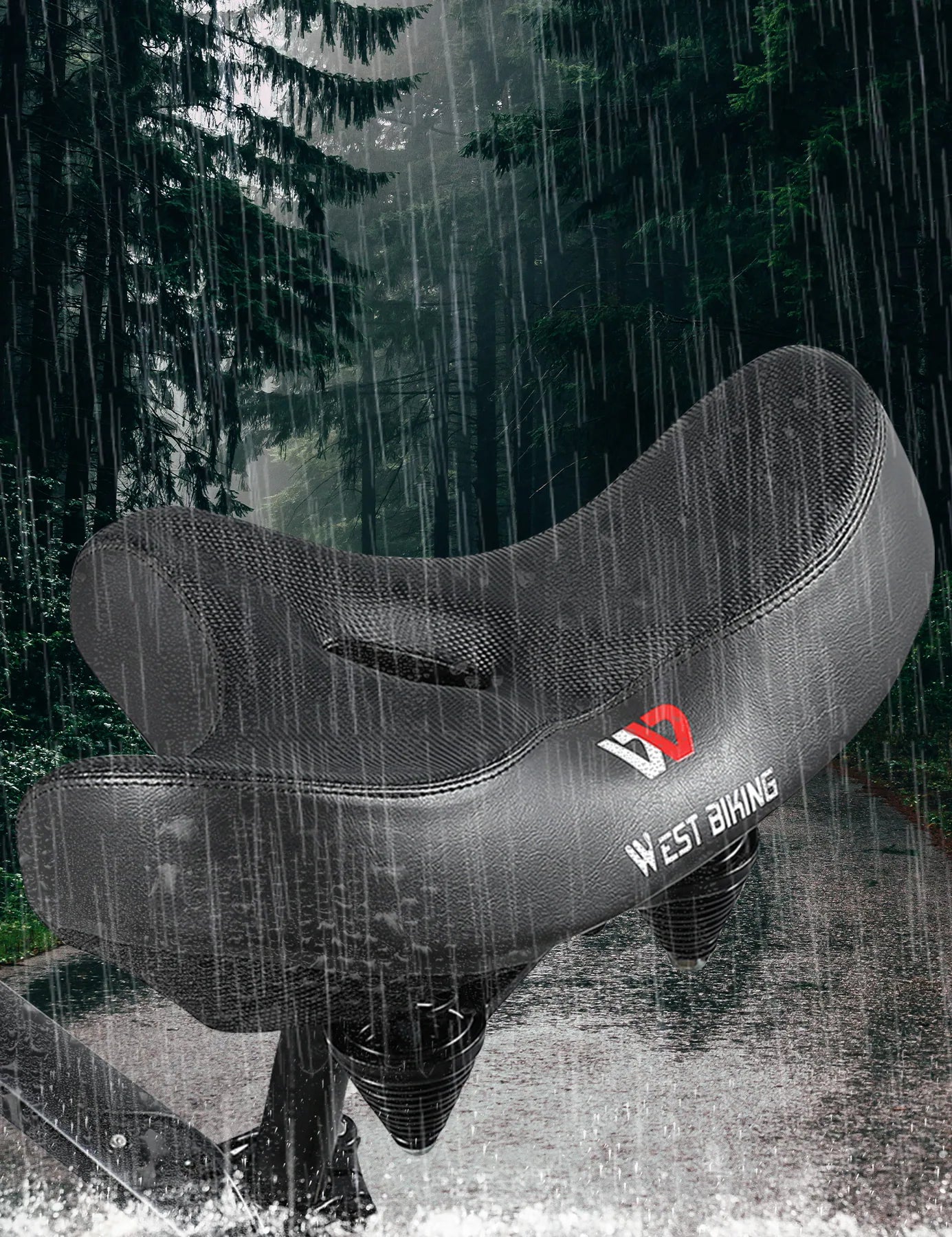 HiPeak Oversized Wide E-Bike Saddle