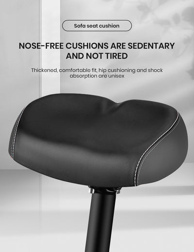 HiPeak Noseless Wide Large Bike Saddle