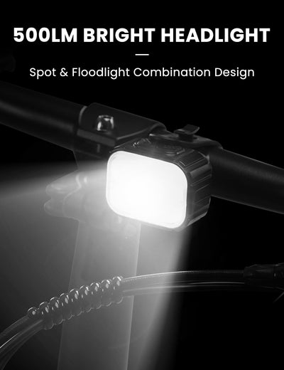 500lm bright headlight