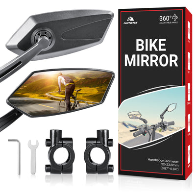 HiPEAK Bike Mirror Handlebar Rearview Mirror