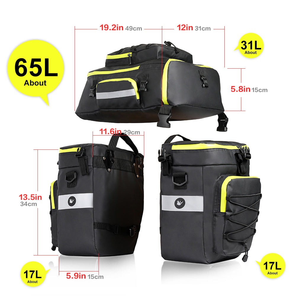Bicycle saddle bags waterproof online