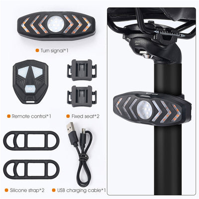 HiPeak Bike Tail Light with Turn Signals