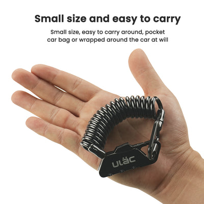 HiPEAK Portable Mini Steel Cable Helmet Lock