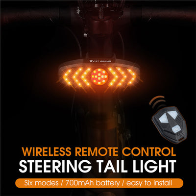 HiPeak Bike Tail Light with Turn Signals