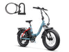 HiPEAK ELIAS 750W 48V 15Ah Step-Thru Fat Tire Folding Electric Bike
