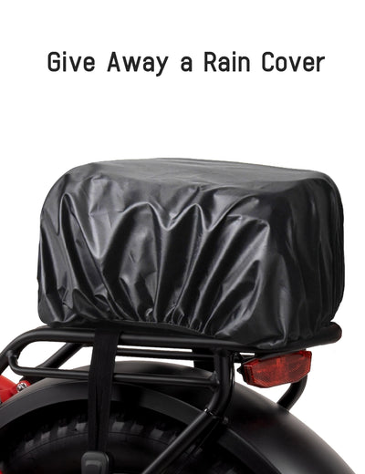 HiPEAK Electric Bike Rear Rack Bag