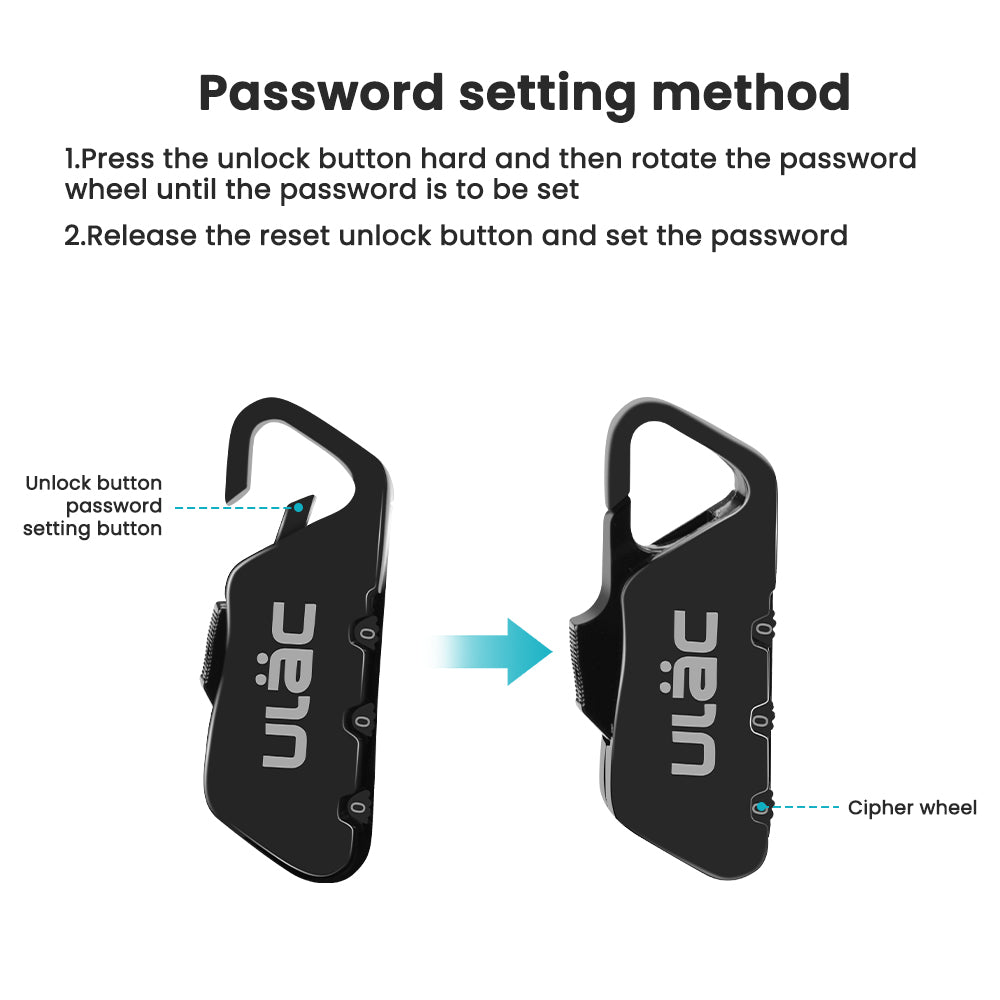 HiPEAK Portable Mini Steel Cable Helmet Lock