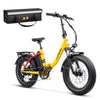 HiPEAK ELIAS 750W 48V 15Ah Step-Thru Fat Tire Folding Electric Bike